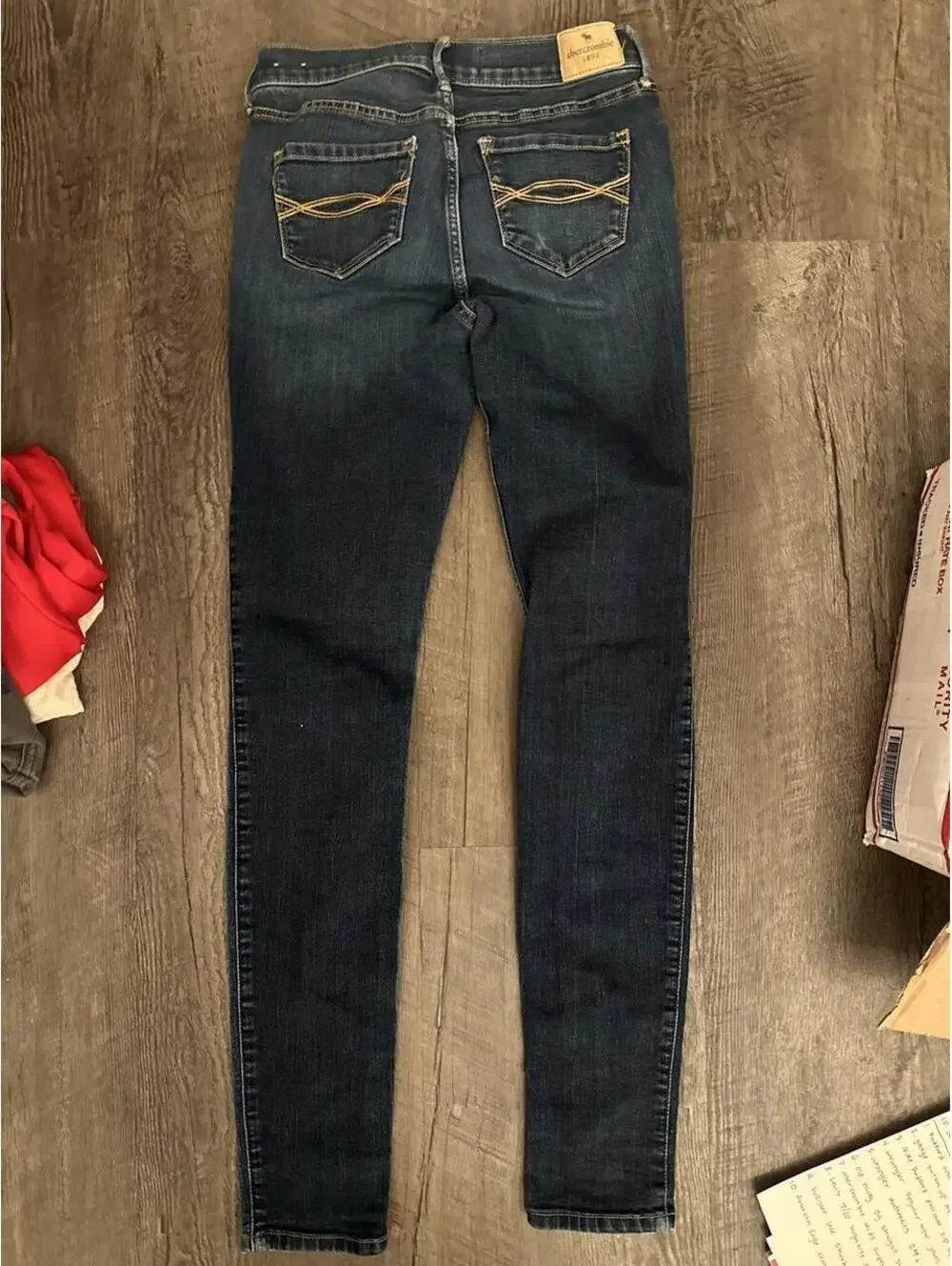 Abercrombie Kids Kid's Navy and Blue Jeans